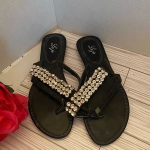 Blingy Flip Flops